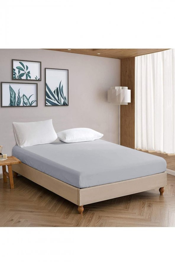 Penye Lastikli %100 Pamuk Tek/Çift Kişilik Çarşaf - 4