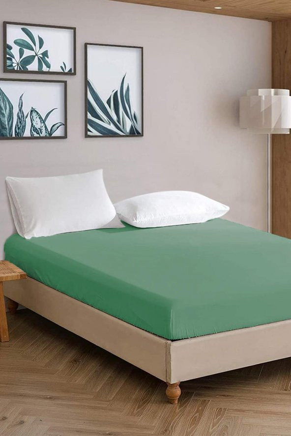 Penye Lastikli %100 Pamuk Tek/Çift Kişilik Çarşaf - 9