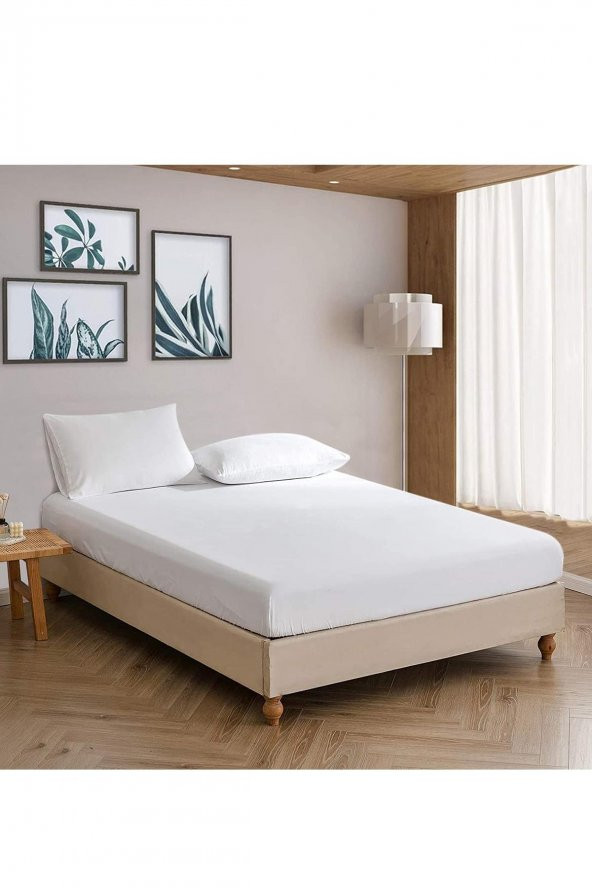 Penye Lastikli %100 Pamuk Tek/Çift Kişilik Çarşaf - 12