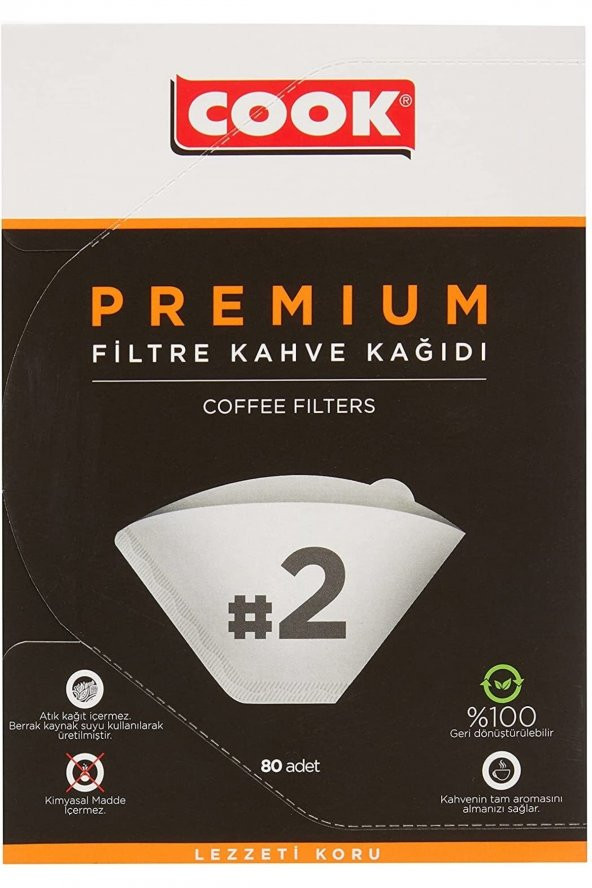 COOK Premium Filtre Kahve Kağıdı