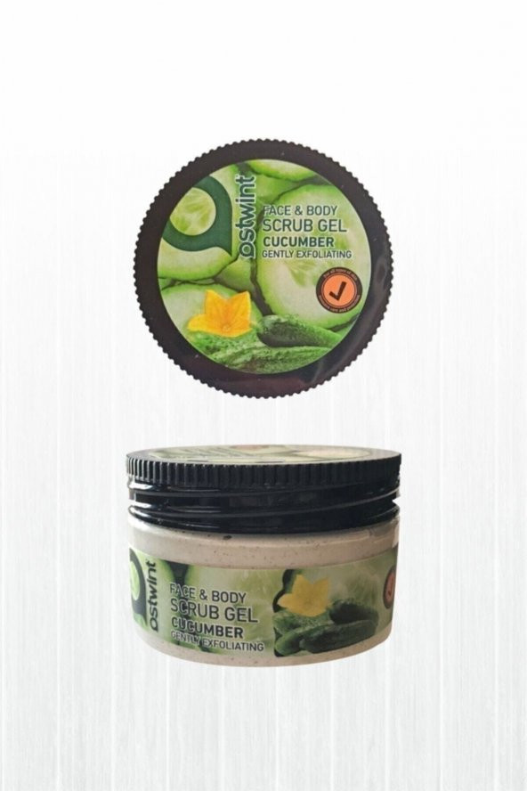 Ostwint Yüz Ve Vücut Scrub Jel Salatalık 300 ml