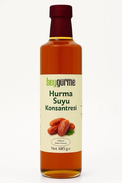 Beygurme Hurma Suyu Konsantresi 685gr (PESTİSİT ANALİZLİ)