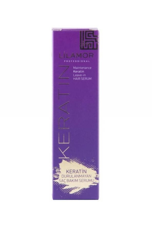 Lilamor Keratin Durulanmayan Saç Bakım Serumu 125 ml - 5