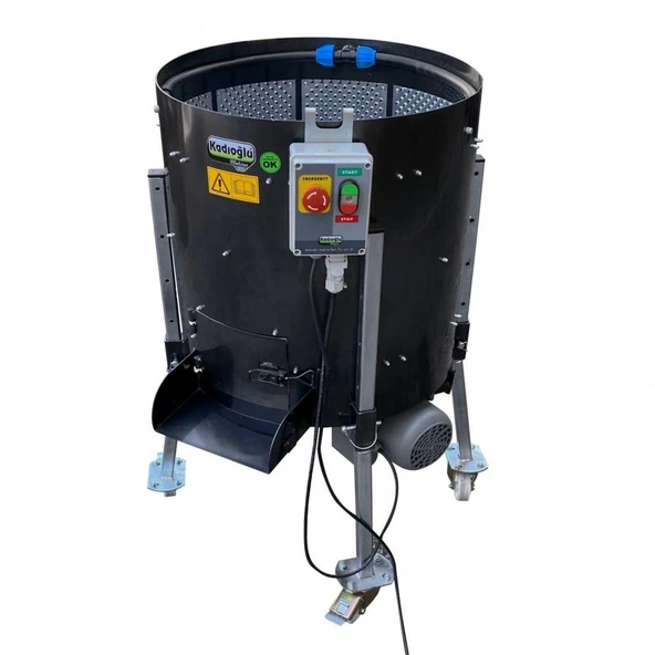 Kadıoğlu Cks130 Eko 170 Lt Sehpasız Sabit Devirli Ceviz Soyma Makinesi