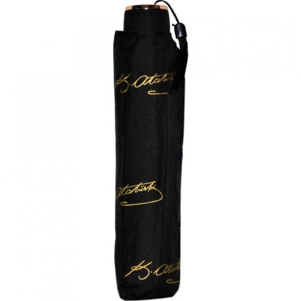 Marlux Atatürk Siyah Şemsiye - Resim 4