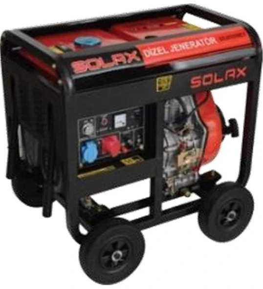 Solax Sdj-10000me İpli Marşlı Monofaze Dizel Jeneratör 8.7 Kva - 1