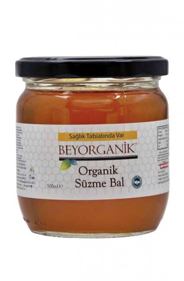 Organik Süzme Bal 500 ml