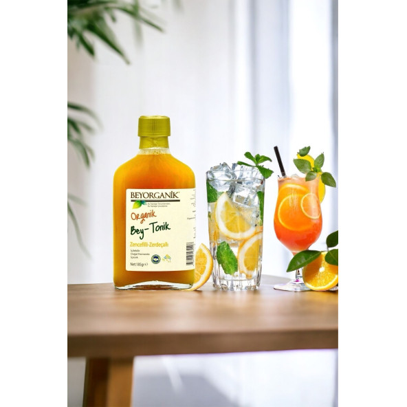 BEYORGANİK Organik Bey Tonik (ZERDEÇALLI-ZENCEFİLLİ) 185gr (PESTİSİT ANALİZLİ) - 5