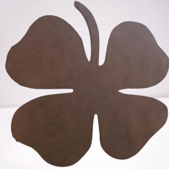 Hobi ADN 90256 Dekoratif Pano Yonca Ahşap MDF HAM CNC Kesim Model El Yapım - 4