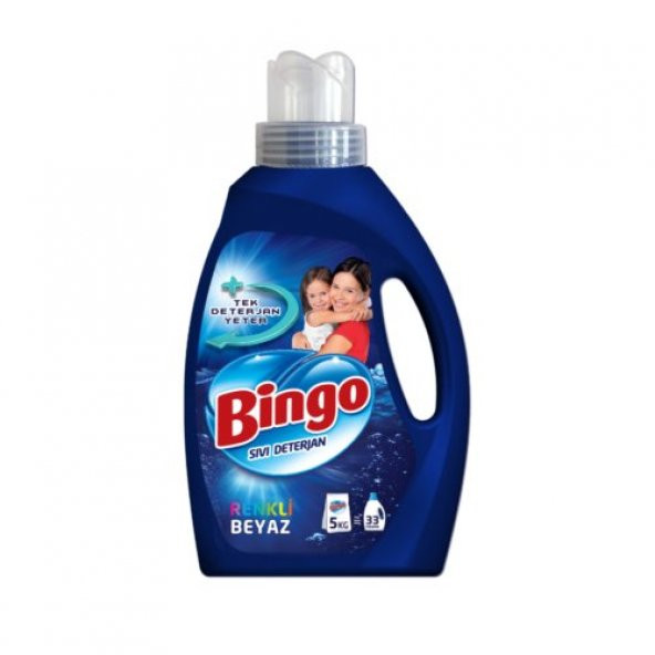 Bingo Matik Sıvı 2145 Ml Renkli Beyaz