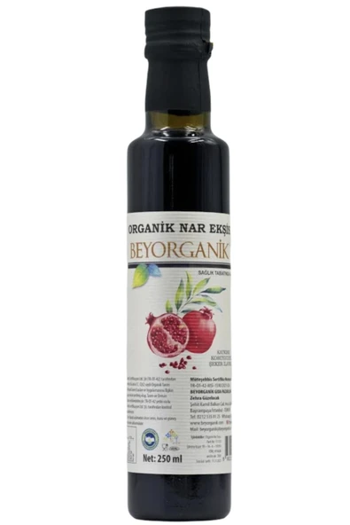 Organik Nar Ekşisi 250gr %100 nar