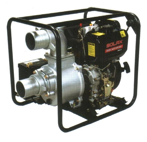 Solax 100kb-4e Marşlı Dizel Su Motoru