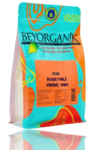 Organik Pirinç Unu Ruşeymli 350gr