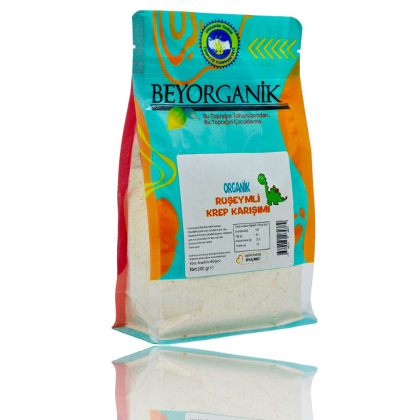 Organik Ruşeymli Krep Karışımı 200gr