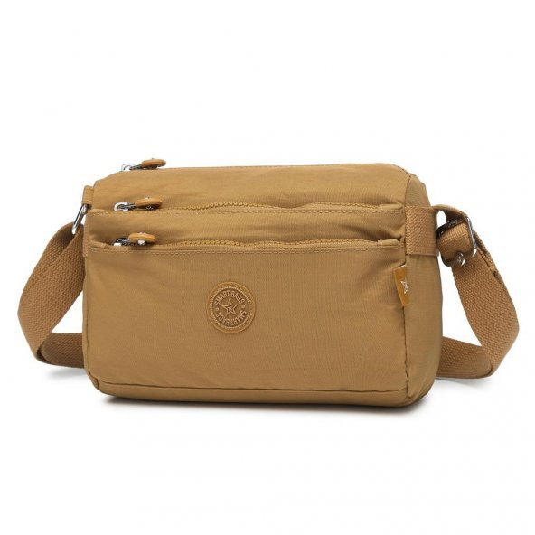 Küçük Boy Postacı Kadın Çantası Smart Bags Krinkıl 1006 Taba - 3
