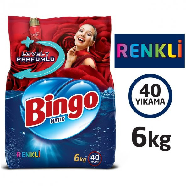 Bingo Matik 6 Kg Renkli