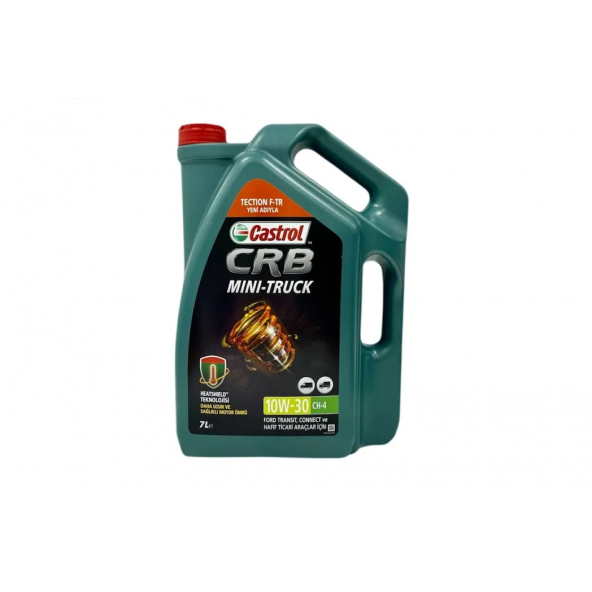 Castrol CRB Mini-Truck 10W-30 7 LT Motor Yağı Üretim 2022