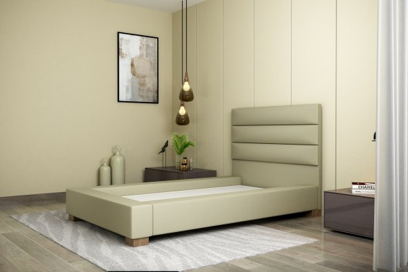 Moly Halley Sandıksız Baza-Başlık Set 90x190 - Resim 2