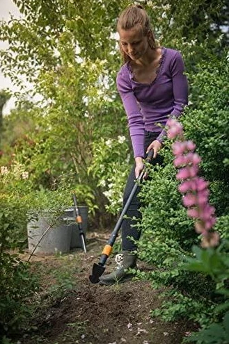 Fiskars 1000734 Quick Fit Çift Taraflı Avlu Spatulası - 3