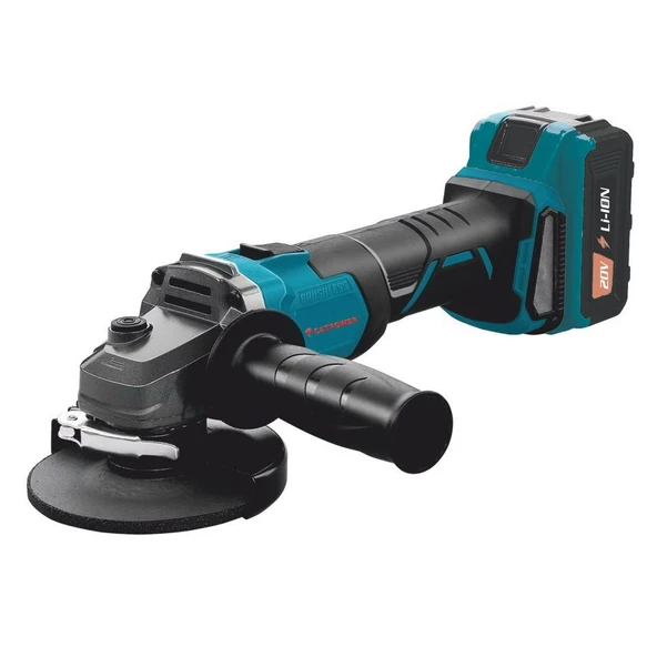 Catpower 4132 Li-ion Tek Akülü Şarj Cihazlı Avuç Taşlama 115 Mm