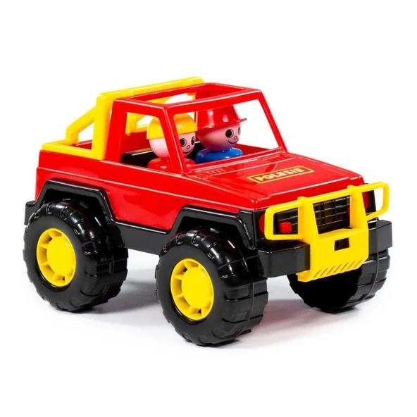 Polesie Oyuncak Safari Jeep 36643, Çocuklar İçin Figürlü Oyuncak Jeep - 2