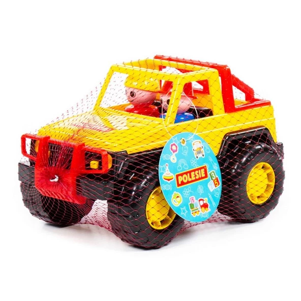 Polesie Oyuncak Safari Jeep 36643, Çocuklar İçin Figürlü Oyuncak Jeep - 11