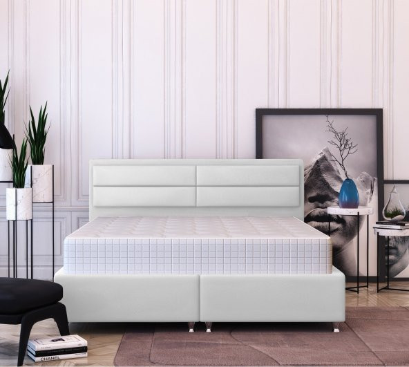 Palmira Yatak Sandıklı Baza Başlık Set 180200