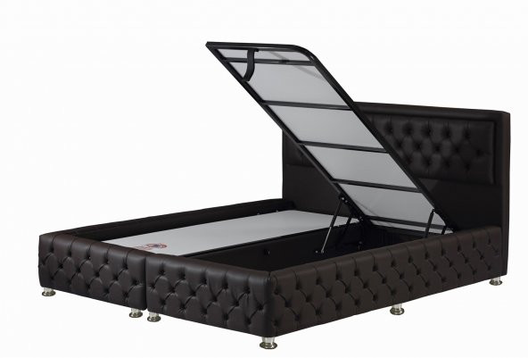 Babil Yatak Sandıklı Baza Başlık Set 160x200 - Resim 2