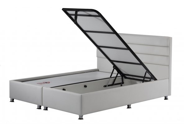 Urartu Yatak Sandıklı Baza Başlık Set 140x190 - Resim 2