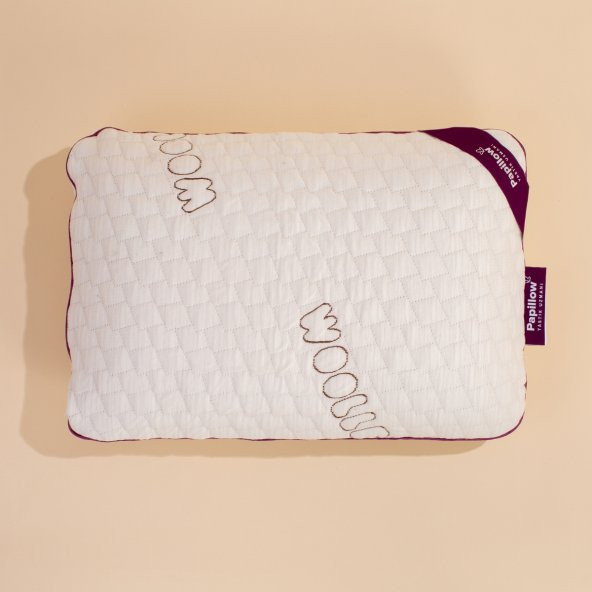 PAPILLOW Innovation Wool Visco Yastık King 604015 Pure - 3