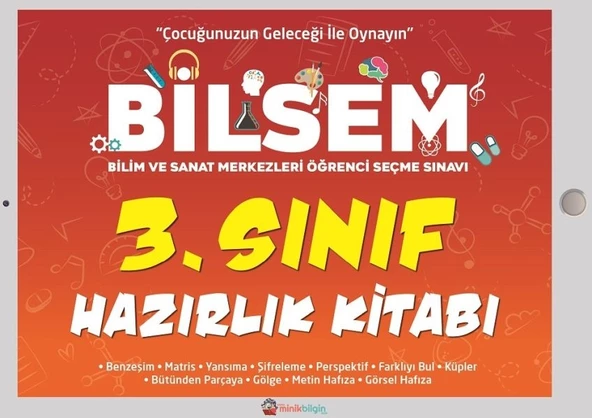 Minik Bilgin Bilsem 3. Sınıf Hazırlık Kitabı