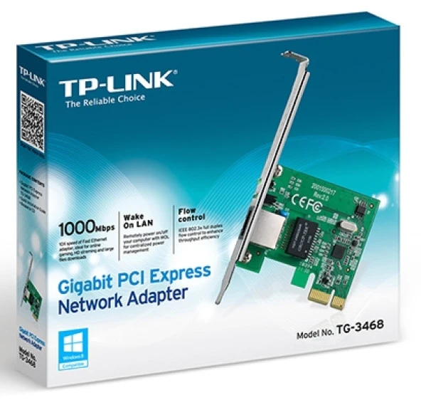 Tp-Link TG-3468 1000MBPS GİGABİT PCI EXPRESS ETHERNET KARTI