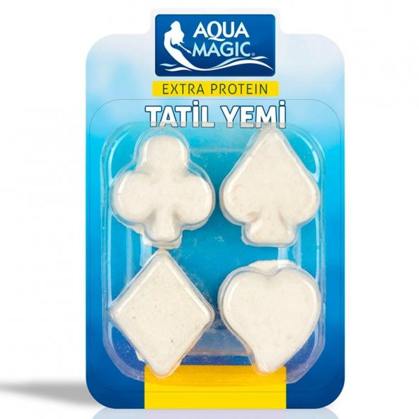 Aqua Magic Haftalık Tatil Yemi 4lü Paket