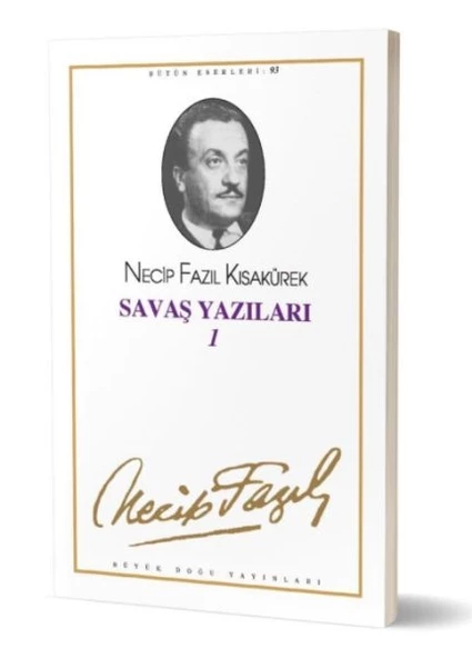 Savaş Yazıları 1 (1939-1943) (kod75) - 1