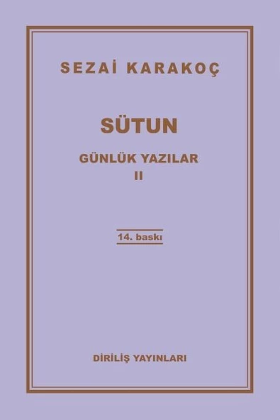 Günlük Yazılar 2 - Sütun