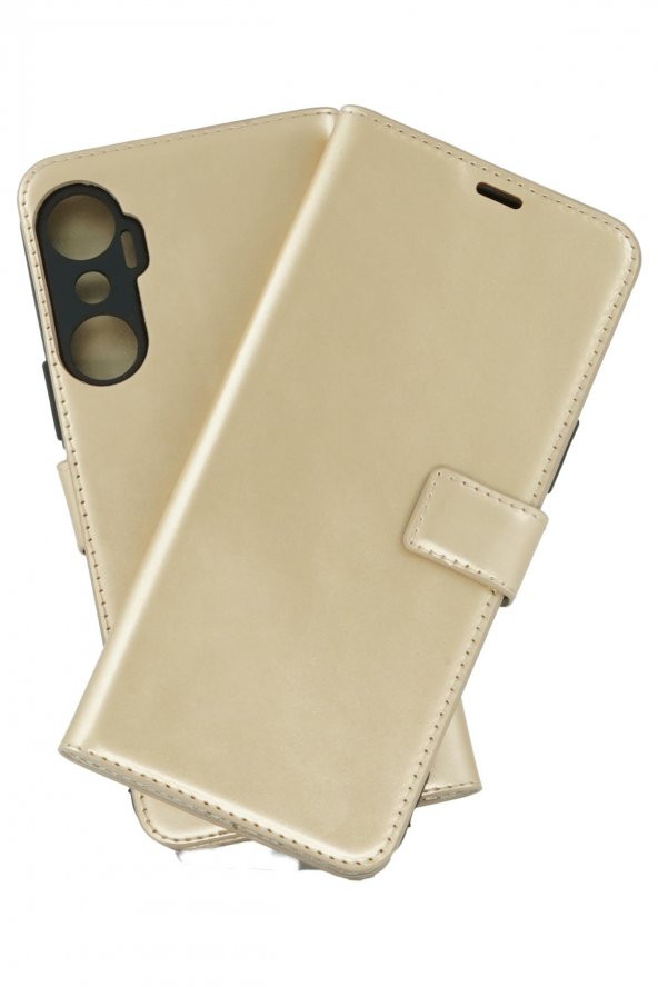 İnfınıx Hot 20 Kamera Korumalı Cüzdanlı ve Kapaklı Kılıf - Resim 2