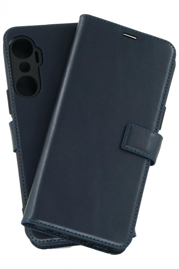 İnfınıx Hot 20 Kamera Korumalı Cüzdanlı ve Kapaklı Kılıf - Resim 8