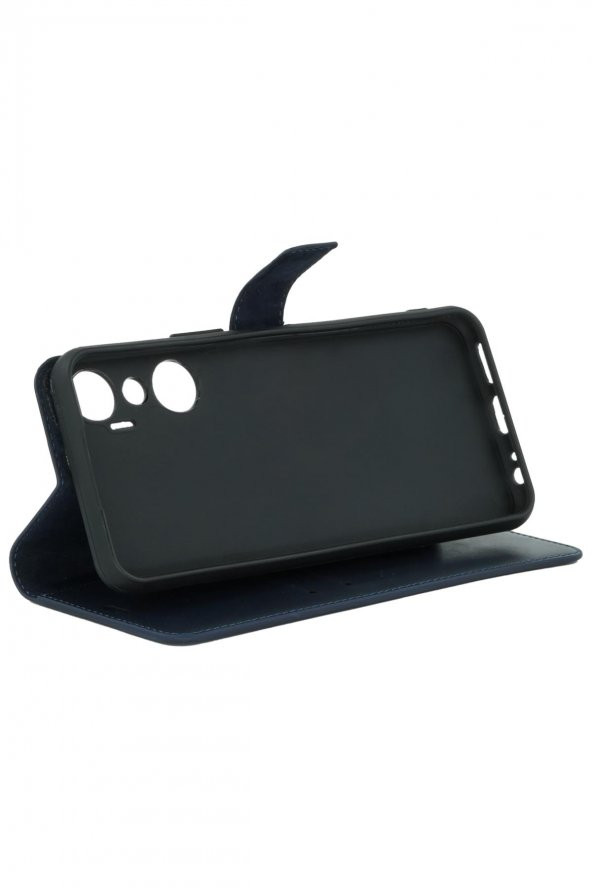 İnfınıx Hot 20 Kamera Korumalı Cüzdanlı ve Kapaklı Kılıf - Resim 11