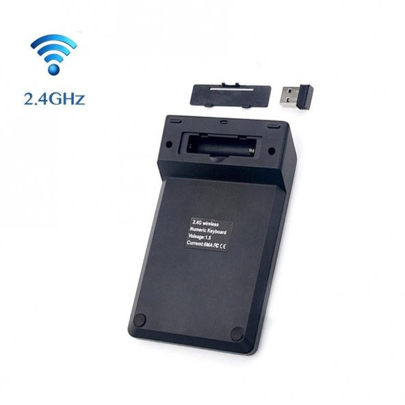 2.4Ghz Kablosuz Nümerik Klavye Wireless Numpad - 5