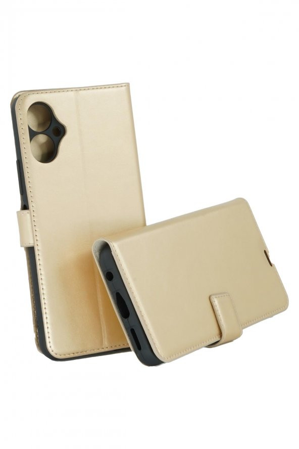 Tecno Spark 9 Pro Uyumlu Kamera Korumalı Cüzdanlı ve Kapaklı Kılıf - Resim 3