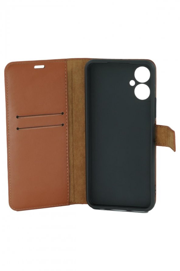 Tecno Spark 9 Pro Uyumlu Kamera Korumalı Cüzdanlı ve Kapaklı Kılıf - Resim 11