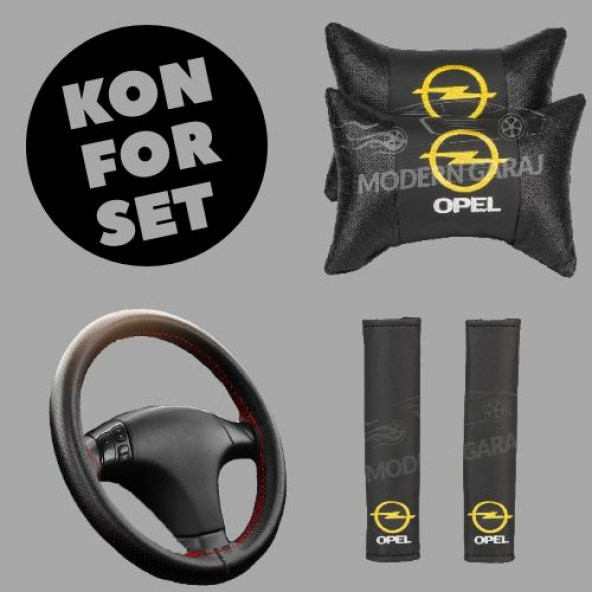 Opel Boyun Yatığı Opel Kemer Kılıfı Opel Dikmeli Direksiyon Kılıfı