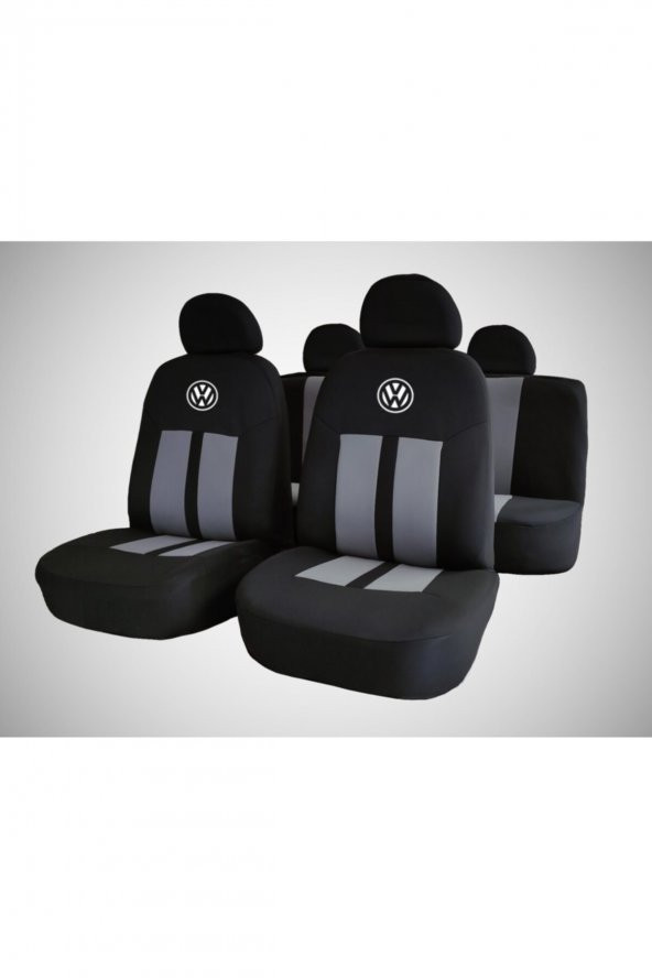 Volkswagen Golf (1,2,3,4,5) Logolu Oto Koltuk Kılıfı Golf Koltuk Kılıfı Golf Kılıf ürün görseli 1