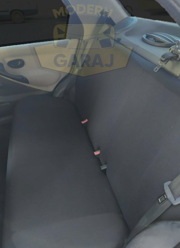 Modern Garaj Opel Astra, Corsa, Vectra Uyumlu  Logolu Yastık, Kemer, Oto Koltuk Kılıf Seti - Resim 2
