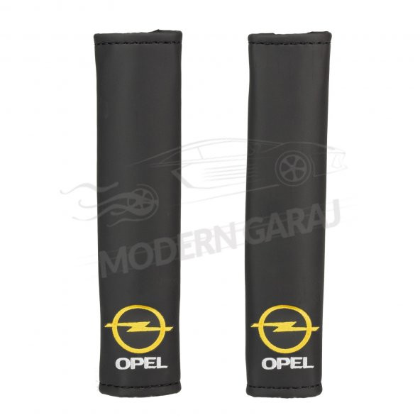 Modern Garaj Opel Astra, Corsa, Vectra Uyumlu  Logolu Yastık, Kemer, Oto Koltuk Kılıf Seti - Resim 5
