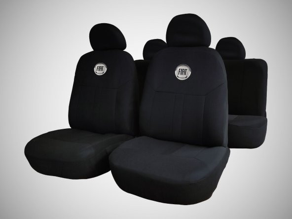 Modern Garaj Punto Oto Koltuk Logolu Kılıfı Seti - 1