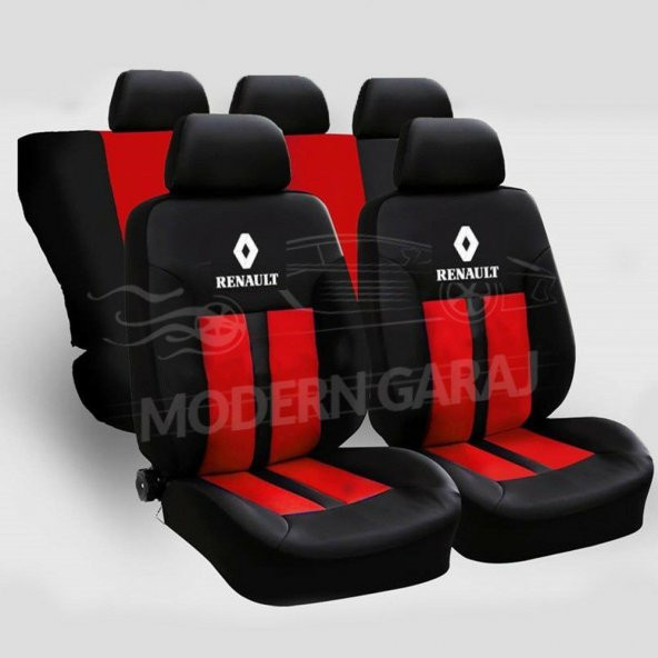 Renault Koltuk Kılıfı Renault Boyun Yastığı Renault Kemer Pedi Renault Dikmeli Direksiyon Kılıfı - Resim 2