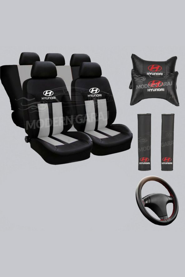 Hyundai Koltuk Kılıfı Hyundai Boyun Yastığı Hyundai Kemer Pedi Hyundai Dikmeli Direksiyon Kılıfı