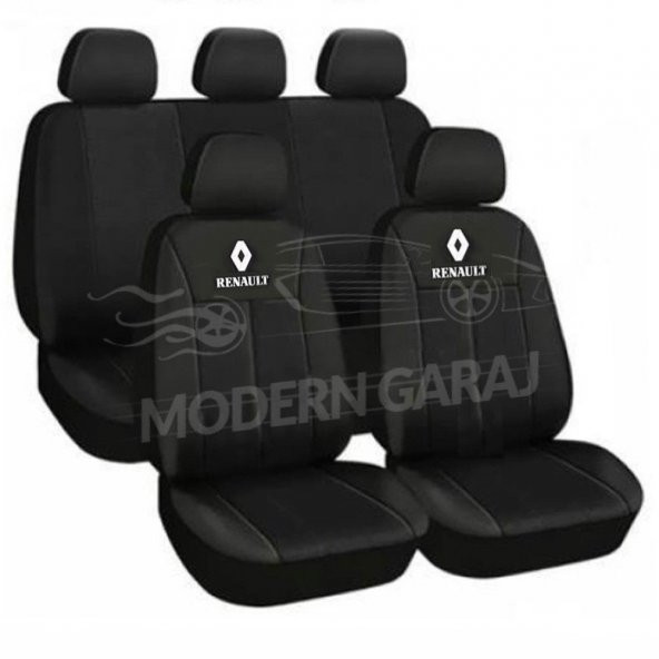 Renault Koltuk Kılıfı Renault Boyun Yastığı Renault Kemer Pedi Renault Dikmeli Direksiyon Kılıfı - Resim 2