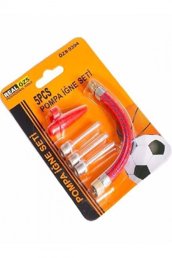 5 Parça Pompa Iğne Seti Bisiklet Ve Top Şişirme Pompa Yedek Uç ürün görseli